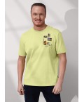 CLE Футболка муж. 560351/15кд 1_п, св.жёлтый