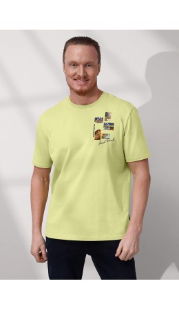 CLE Футболка муж. 560351/15кд 1_п, св.жёлтый
