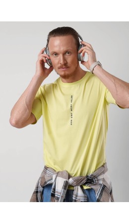 CLE Футболка муж. 562487/15кд_п, св.жёлтый