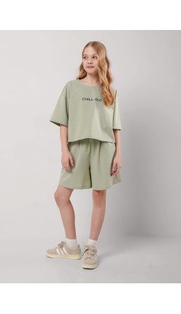 CLE Шорты дев. 867390зз, св.зелёный
