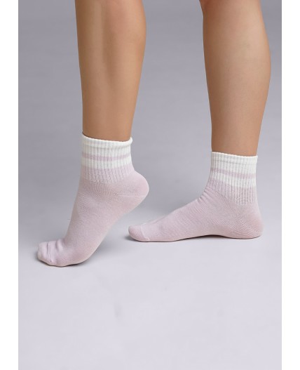 CLES Носки жен.L2000 market line хл+эл, св.фиолетовый