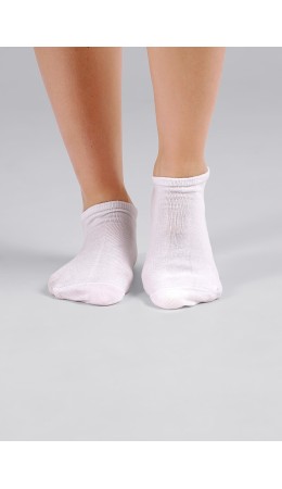 CLES Носки жен.L5000 market line укороч, белый