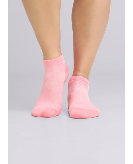 ЭЙС Носки жен.Д104ш хл+эл ук.сетка, розовый