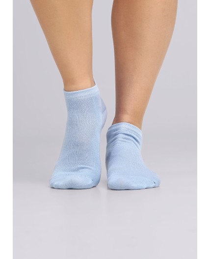 ЭЙС Носки жен.Д105ш хл+эл укор, голубой