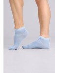 ЭЙС Носки жен.Д105ш хл+эл укор, голубой