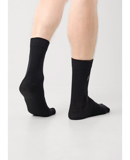 ЭЙС Носки муж.А13Лш хл+эл, чёрный