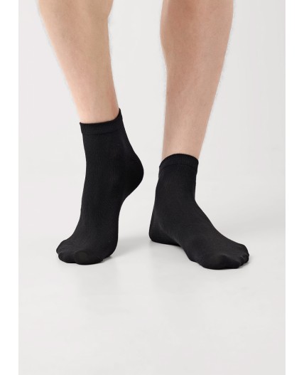 ЭЙС Носки муж.А18Лш хл+эл укор, чёрный