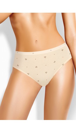 CLE C1228/1 Трусы жен. Халва, св.бежевый/т.бежевый