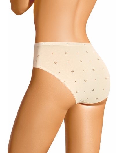 CLE C1228/1 Трусы жен. Халва, св.бежевый/т.бежевый