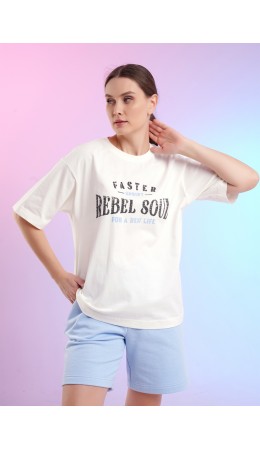 CLE LF26-1229/1 Футболка жен. Спринт, молочный