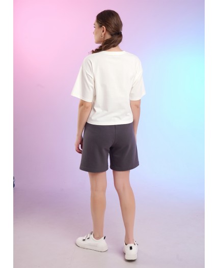 CLE LF26-1229/2 Футболка жен. Спринт, молочный