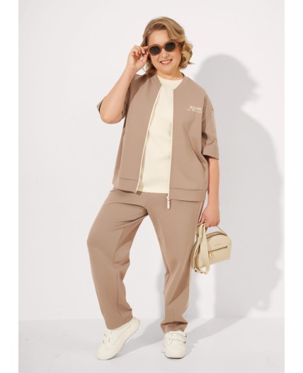 CLE LJ26-1230/2 Куртка жен. Пикник, т.бежевый