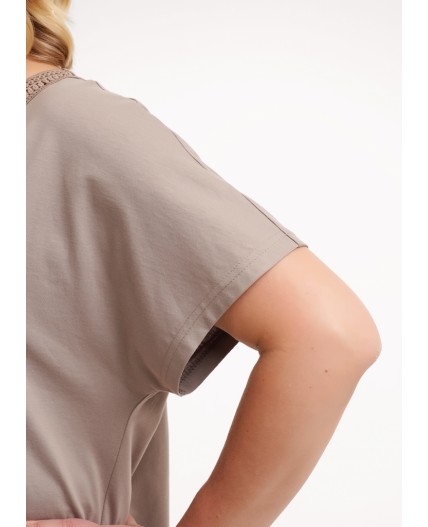 CLE LP26-1228/1 Набор одежды жен. Халва, т.бежевый/св.бежевый