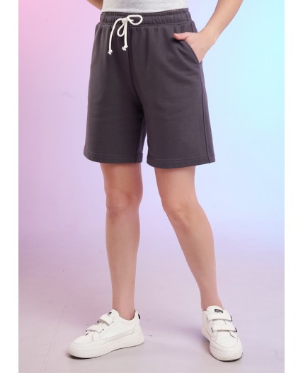 CLE LSH26-1229 Шорты жен. Спринт, т.серый