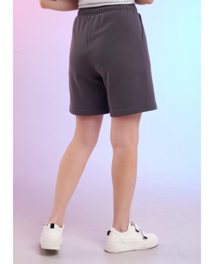 CLE LSH26-1229 Шорты жен. Спринт, т.серый