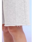 CLE LSH26-1229/1 мел Шорты жен. Спринт, меланж св.серый
