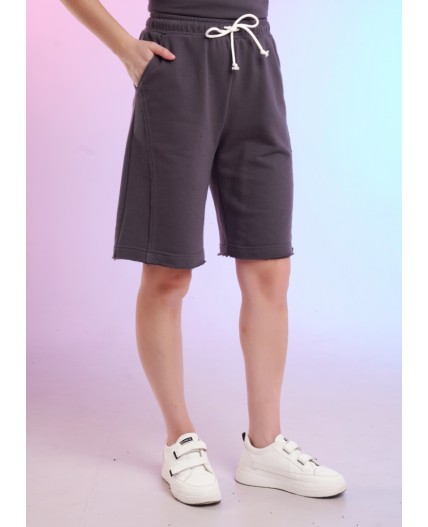 CLE LSH26-1229/1 Шорты жен. Спринт, т.серый