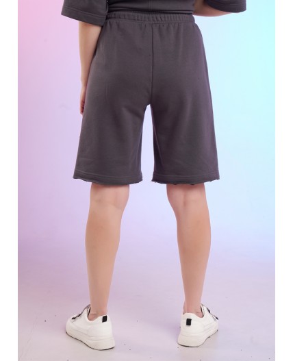 CLE LSH26-1229/1 Шорты жен. Спринт, т.серый