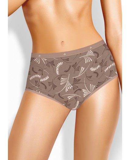 CLE M1228 Трусы жен. Халва, т.бежевый/св.бежевый