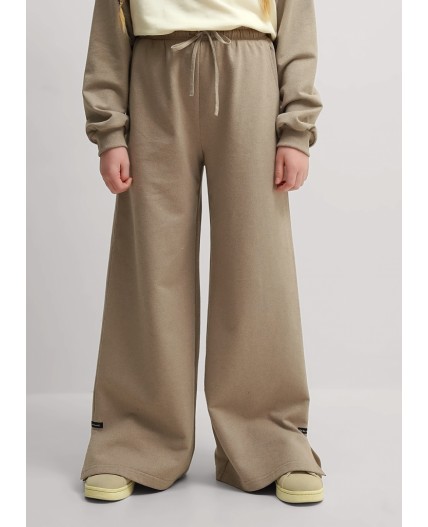 CLE Брюки дев. 867407/15ан, св.коричневый/кофейный