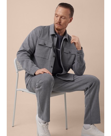 CLE Брюки муж. 562322/13ииж, т.серый/серый