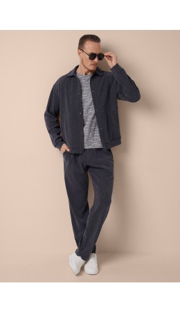 CLE Брюки муж. 562609/13вс, т.серый