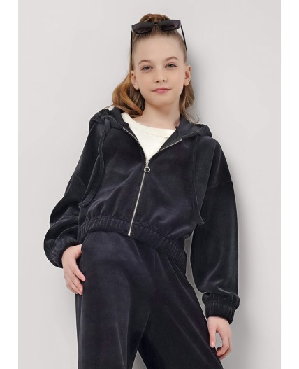 CLE Куртка дев. 867340ю, чёрный