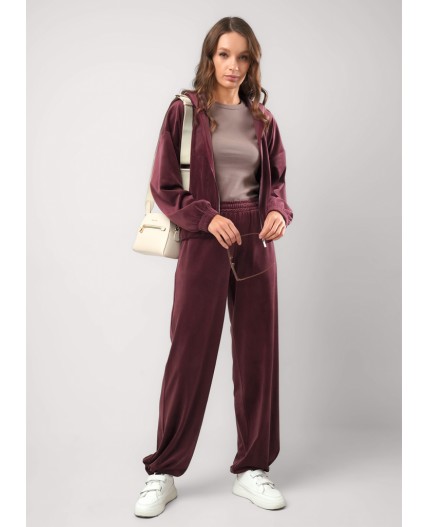 CLE Куртка жен. 267177/204ю, бордовый