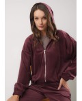 CLE Куртка жен. 267177/204ю, бордовый