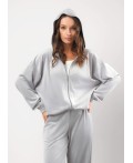 CLE Куртка жен. 267177/204ю, св.серый