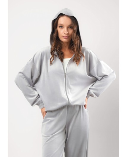 CLE Куртка жен. 267177/204ю, св.серый