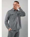 CLE Куртка муж. 562699/13ииж, т.серый/серый