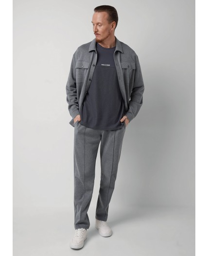 CLE Куртка муж. 562699/13ииж, т.серый/серый