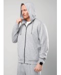 CLE Куртка муж. 562714/13сд, меланж св.серый