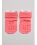 CLE Носки дет.С002 10-12 тормоза ясли, коралловый