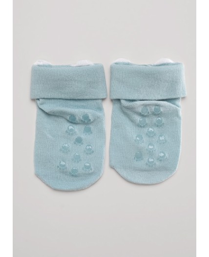 CLE Носки дет.С003 10-12 тормоза ясли, св.голубой
