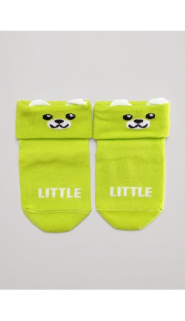 CLE Носки дет.С003 10-12 тормоза ясли, салатовый