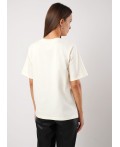 CLE Футболка жен. 267071кк, молочный