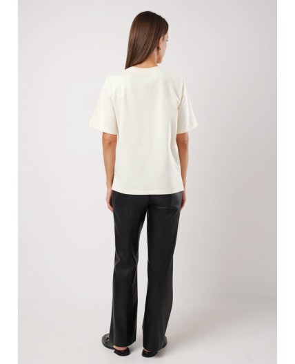 CLE Футболка жен. 267071кк, молочный