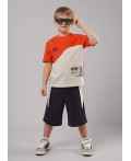 CLE Футболка мал. 867322/12кд_п, т.оранжевый