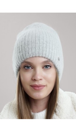 CLE Шапка 454558фэш, меланж св.серый