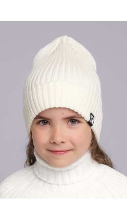 CLE Шапка дет. 433839вн, молочный