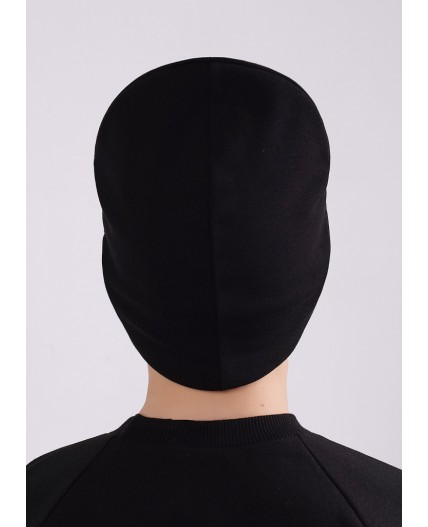 CLE Шапка дет. 565712/1р, чёрный/св.зелёный