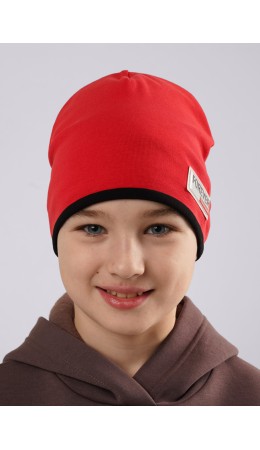 CLE Шапка дет. 565712р, чёрный/красный