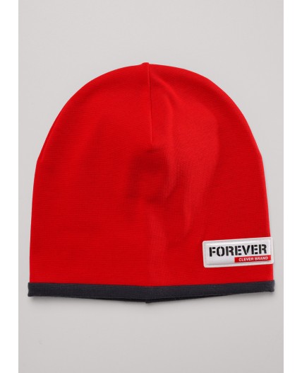 CLE Шапка дет. 565712р, т.серый/красный