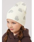 CLE Шапка дет. 566026/4рп, молочный
