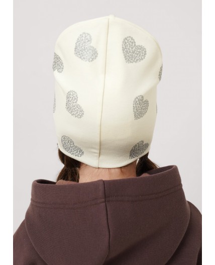 CLE Шапка дет. 566026/4рп, молочный