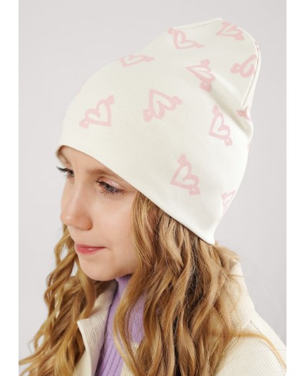 CLE Шапка дет. 566026/5рп, молочный
