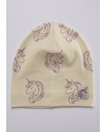 CLE Шапка дет. 566608/2рп, молочный