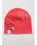 CLE Шапка дет. 567374рп, св.красный/молочный